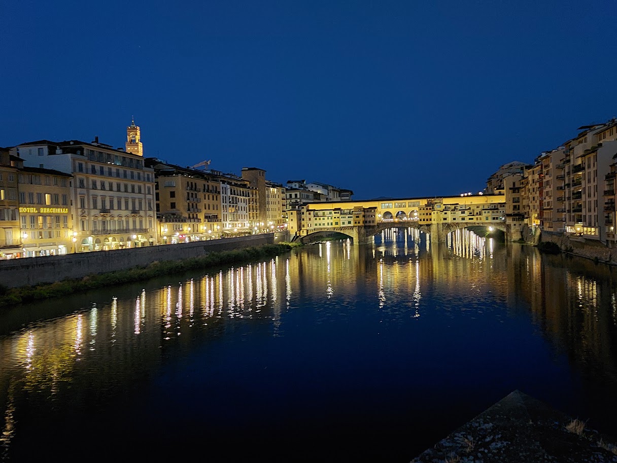 canal at night