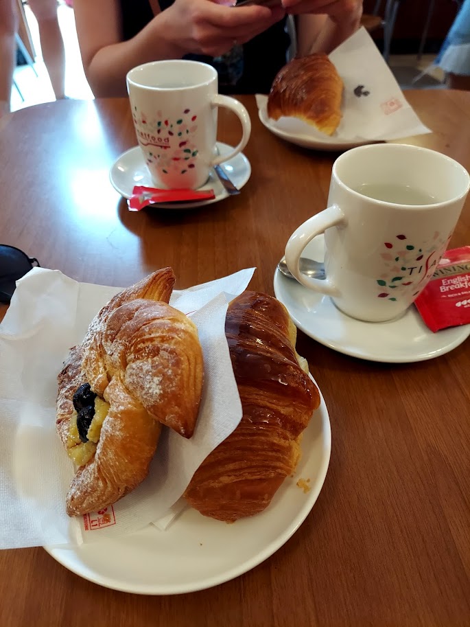 croissant and danish