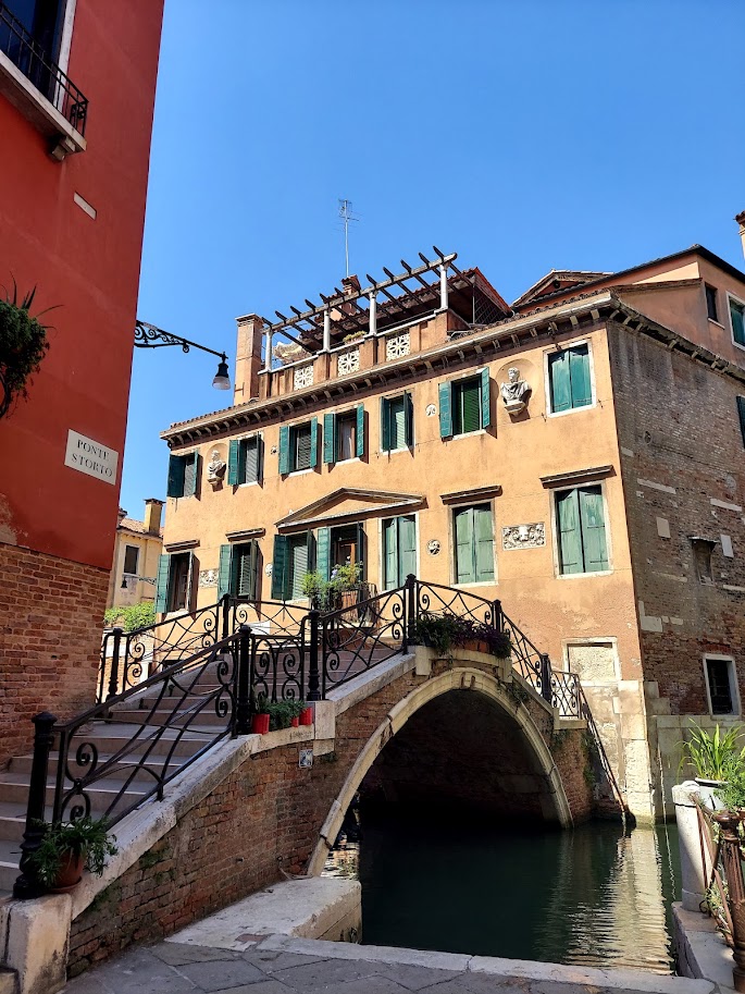 bridge leading to a building